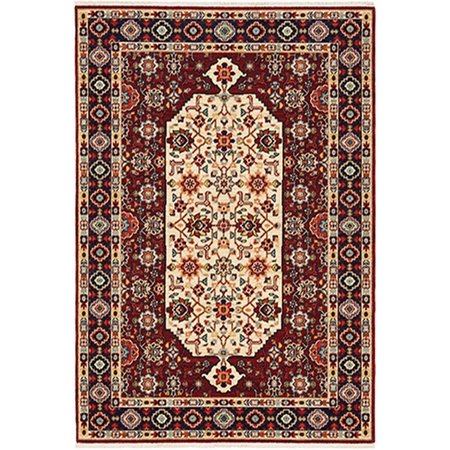 ORIENTAL WEAVERS 2 ft. x 3 ft. Lilihan 1802W Runner Area RugRed L1802W060092ST